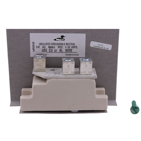 Midwest Electric Neutral Kit, 30A, 600V MNK2