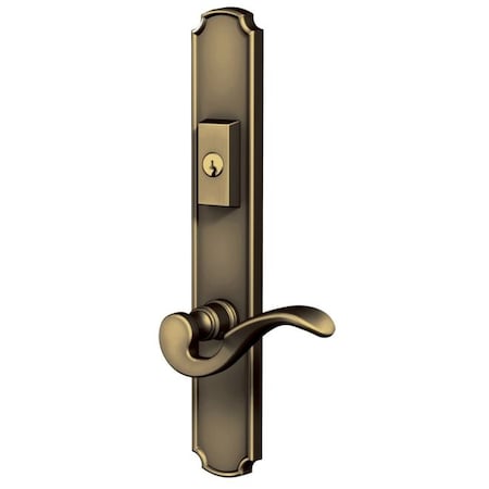 Baldwin Keyed Entry Keyed Entry Antique Brass MP002.050.ACT2X