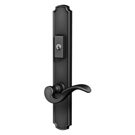 Baldwin Keyed Entry Keyed Entry Satin Black MP002.190.ACT2