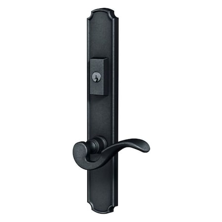Baldwin Keyed Entry Keyed Entry Distressed Oil Rubbed Bronze MP002.402.ACT2