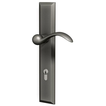 Baldwin Keyed Entry Keyed Entry Distressed Antique Nickel MP015.452.ACT1X