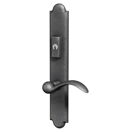 Baldwin Keyed Entry Keyed Entry Distressed Antique Nickel MP016.452.ACT4X