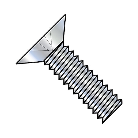 Zoro Select 6-32X7/16 PHIL FLT FT 100 DEGR MS ZINC 0607MP1