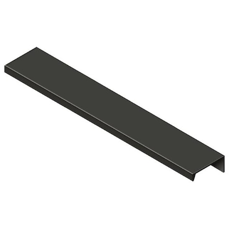 Deltana Modern 9-1/16" Center To Center Cabinet Pull Oil Rubbed Bronze MP9116U10B