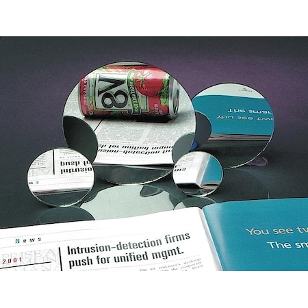 United Scientific Plane Spherical Mirror, 100 Mm Dia, PK 12 MPL100