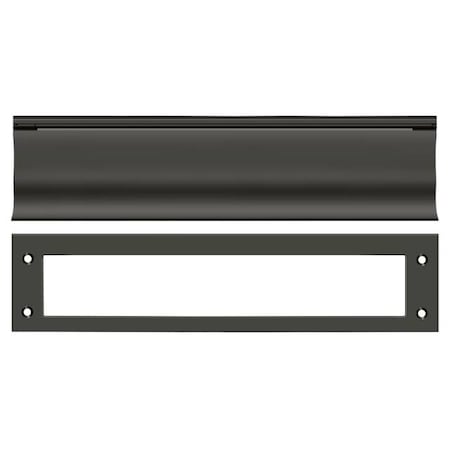 Deltana Mail Slot, Heavy Duty Oil Rubbed Bronze MS0030U10B