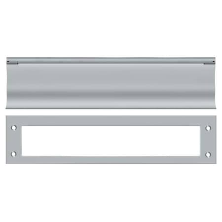 Deltana Mail Slot, Heavy Duty Satin Chrome MS0030U26D