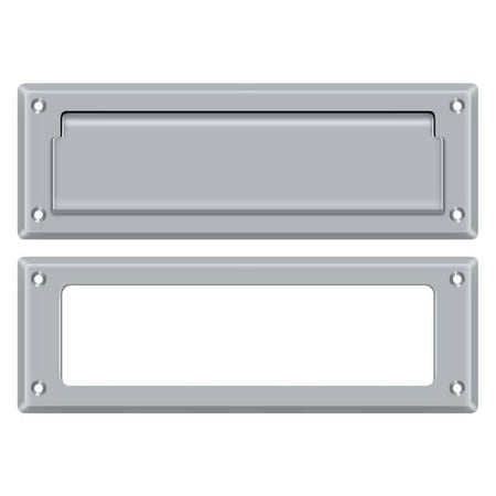 Deltana Mail Slot 8-7/8" With Interior Frame Satin Chrome MS626U26D