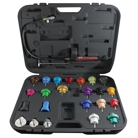 Mastercool Cooling System Pressure Test Kit, 25Pc 43302