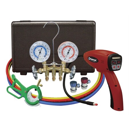 Mastercool Electronic Leak Detector, Gauge Set 55100-R-KIT