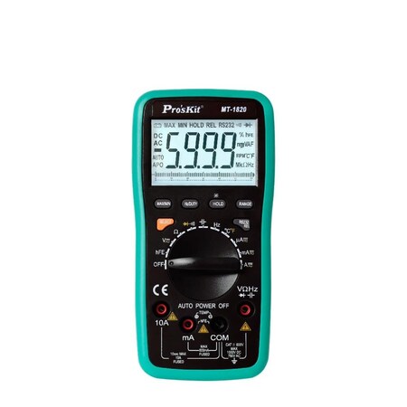 Proskit Multimeter, Professional Grade Digital MT-1820