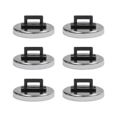 Mag-Mate Cup Magnet w/Black Zip Tie Holder, PK6 MX1000ZIP1PK06