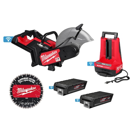 Milwaukee Tool MX FUEL 14 in. Cut-Off Saw with RAPIDSTOP Brake Kit MXF315-2XC