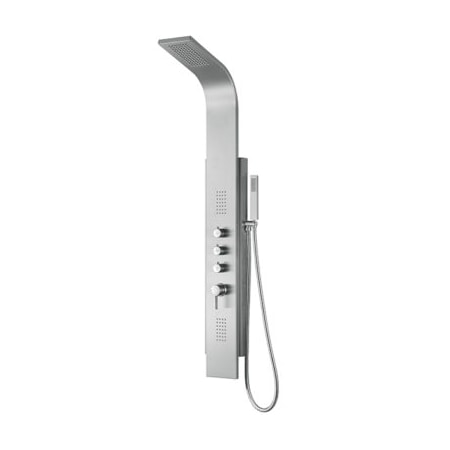 Pulse Showerspas Stainless Steel Brushed Shower Panel-Malibu Showerspa 1043-SSB
