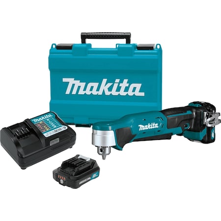 MAKITA 12V max CXT® 3/8" Right Angle Drill Kit (2.0Ah) AD03R1