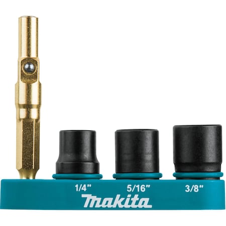 MAKITA Impact Gold(R) 4 Pc. Detachable Nutsetter B-61581