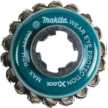 MAKITA X-LOCK 3 1/8" Stainless Steel Knot Wire D-72578