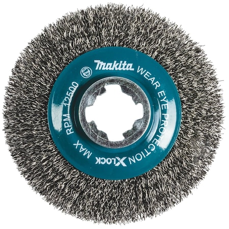 Makita X-LOCK 4 1/2" Carbon Steel Crimped Wire D-72665