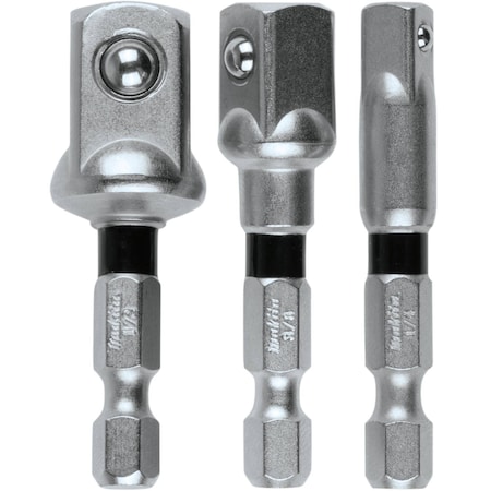 Makita Impact XPS Square 2" Socket Adapte, 3 pcs E-01600