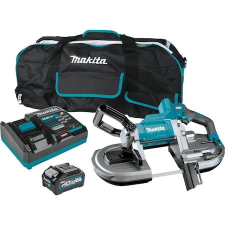 Makita Band Saw Kit, 44.875 in L, 630 fpm GBP01M1