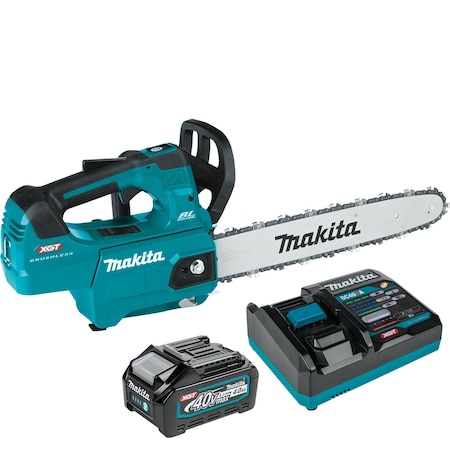 Makita Chain Saw Kit, Top Handle, 14", XGT GCU02M1