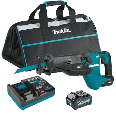 Makita ReciprocatingSawKit, 1.25inL, 40VDC GRJ02M1