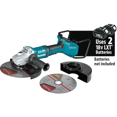 Makita LXT Brushless 9" Cut-Off/An, 36V (18V X2) XAG23ZU1