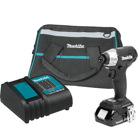 Makita Impact Driver Kit, 3000 RPM, 18 V DC XDT18SY1B