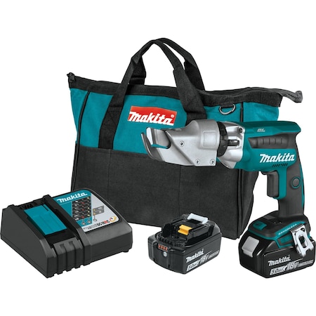 Makita Shear Kit, 18V DC, 18 ga, 5.1 lb XSJ04T
