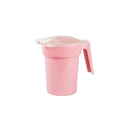 Medegen Medical Products Pitcher, Front Hinge, Rose, PK100 H224-10