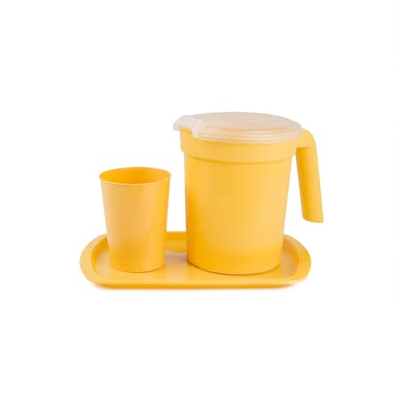 Medegen Medical Products Bedside Set, 4 pcs., Gold, PK20 H236-05