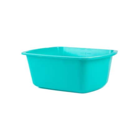 Medegen Medical Products Basin, Wash, Rectangle, 7qt., Turquoise, PK50 H362-07