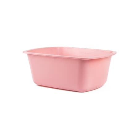 Medegen Medical Products Basin, Wash, Rectangle, 7qt., Rose, PK50 H362-10