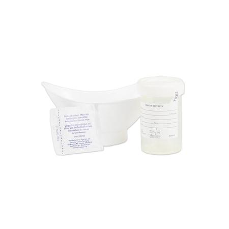 Medegen Medical Products Urine Collection Kit, Translucent, PK50 M4625