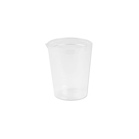 Medegen Medical Products Spcimn Cntainr w/o Lid, 6.5 oz., Clr, PK500 M4630