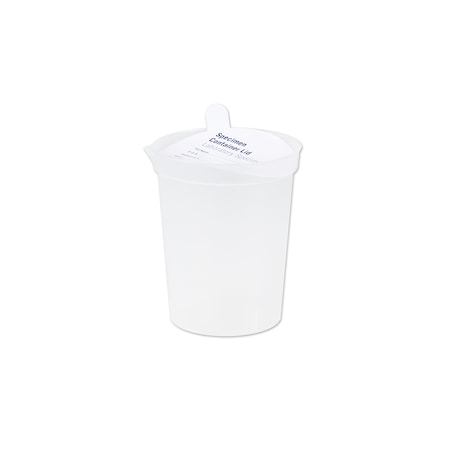 Medegen Medical Products Specimen Container w/Lid, 6.5 oz., PK500 M4646