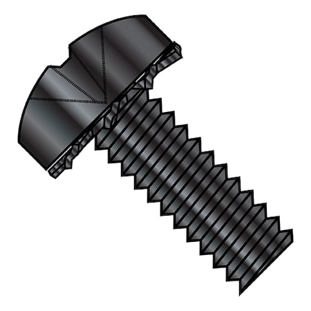 Zoro Select Washer Washer Assortments, M4x12 ISO704, PK3000, Black Oxide Finish MI412EPPB