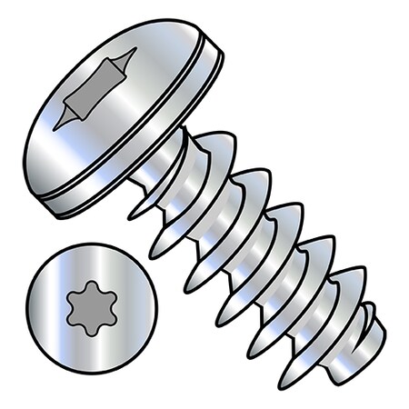 5/16-18 Slotted Hex Washer Head Type F Thread Cutting Screws - Zinc Steel (Pick Length & Quantity) By TheBoltBarn