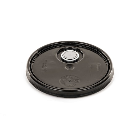 Basco Plastic Pail Lid, Flexspout , Black N2100F/UN-B