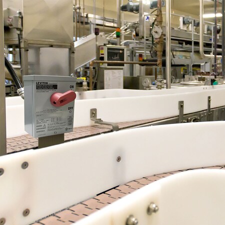 Leviton Toggle Switch 60A 600V 3P 3R Mtr Strt Sw N3603