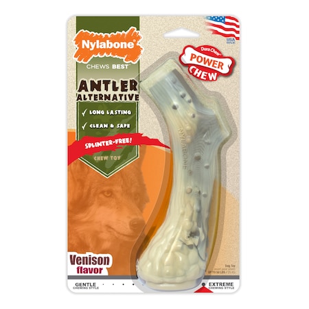 Nylabone Power Chew Antler Alternative Dog Chew T NAN105P