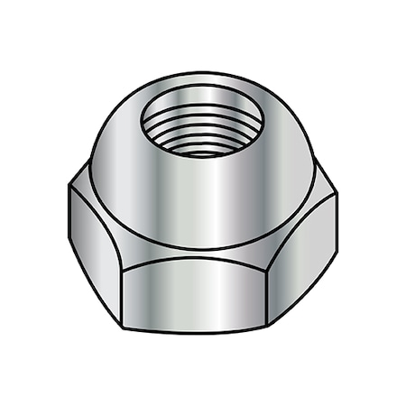 Zoro Select Cap Nut, 1/4"-20, Steel, Nickel Plated, 21/64 in H, 2000 PK 1407NCO