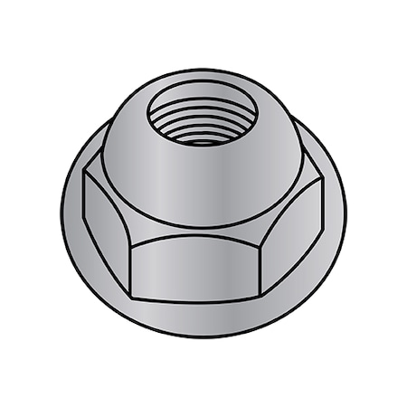 Zoro Select Cap Nut, 5/16"-18, Zinc Alloy, 0.385 in H, 500 PK 31NCWOA