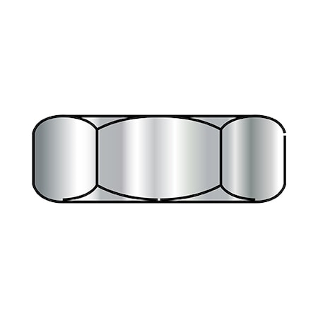 Zoro Select Machine Screw Nut, #10-32, Stainless Steel, Not Graded, 1/8 in Ht, 5000 PK 11NH316