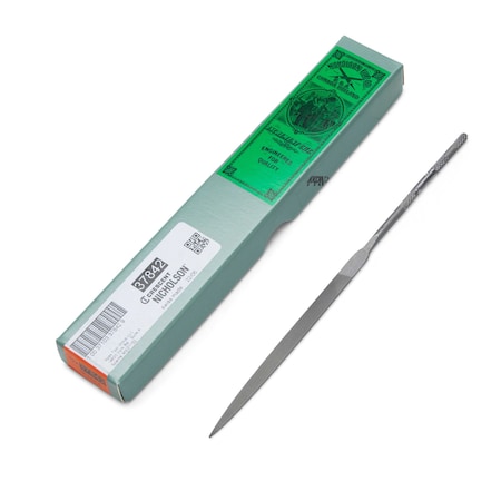 Crescent Nicholson 6-1/4" 2 Cut Flat Needle File 37842