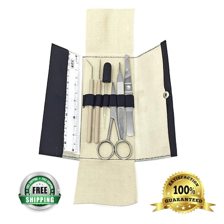 Scientific Labwares Basic Dissecting Kit, 8 pcs. SWZR-176