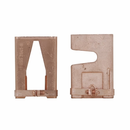 Eaton Bussmann Fuse Reducer, R Fuse Class, 400A Max. Amps, 600V AC Max. Volts, 0 to 400A Amp Range NO.2641-R