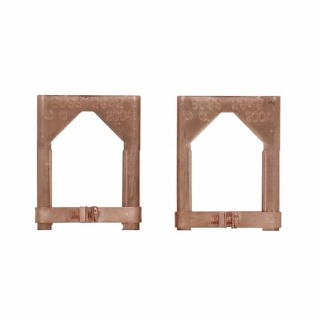 Eaton Bussmann Fuse Reducer, H, K Fuse Class, 400A Max. Amps, 600V AC Max. Volts, 0 to 400A Amp Range NO.2642