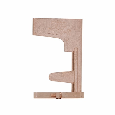 Eaton Bussmann Fuse Reducer, R Fuse Class, 600A Max. Amps, 600V AC Max. Volts, 0 to 600A Amp Range NO.2664-R