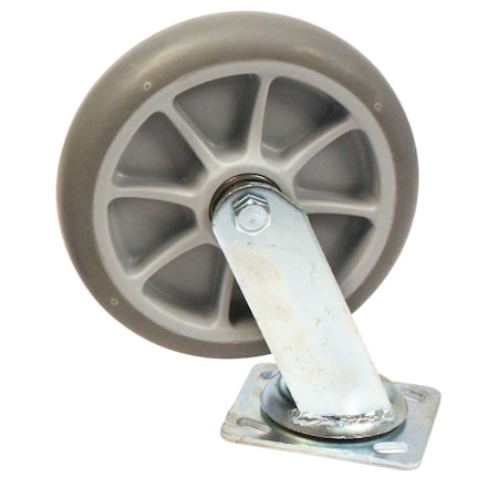 Hospitality 1 Source Semi-Pneumatic Wheel, Swivel, 8" NP1G8S